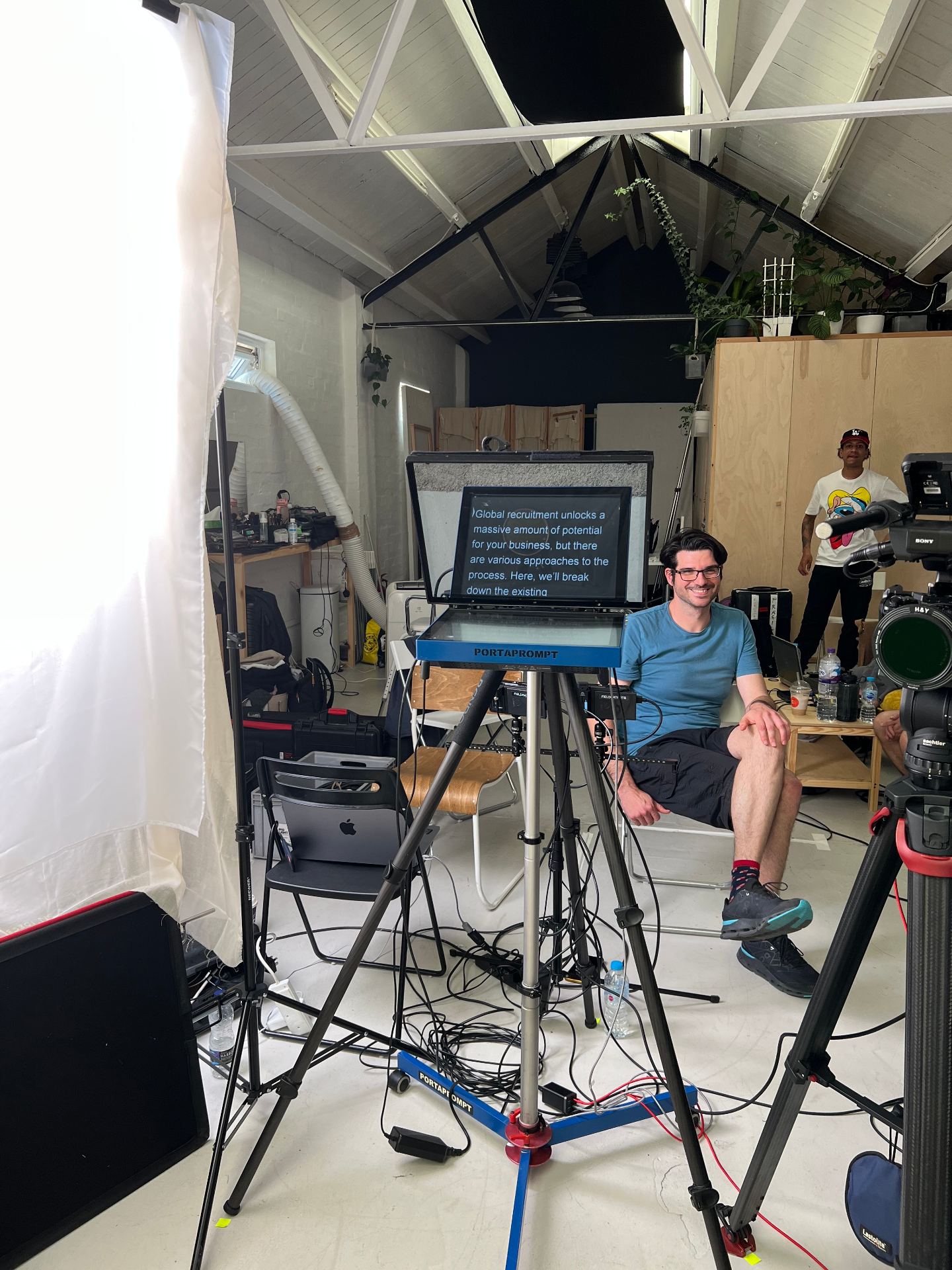 BEHIND THE SCENES